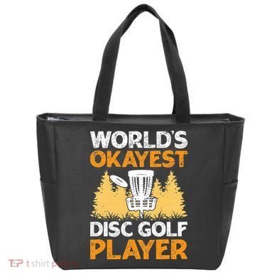 World's Okayest Disc Golf Player Tote Bag