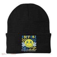 World's Okayest Euchre Partner Cards Funny Sarcastic Beanie thumb 0