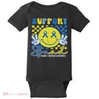 World's Okayest Euchre Partner Cards Funny Sarcastic Baby Bodysuit thumb 0