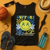 World's Okayest Euchre Partner Cards Funny Sarcastic Tank Top thumb 4