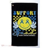 World's Okayest Euchre Partner Cards Funny Sarcastic Golf Towel thumb 0
