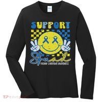 World's Okayest Euchre Partner Cards Funny Sarcastic Women's Long Sleeve Shirt thumb 0