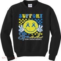 World's Okayest Euchre Partner Cards Funny Sarcastic Kids Sweatshirt thumb 0