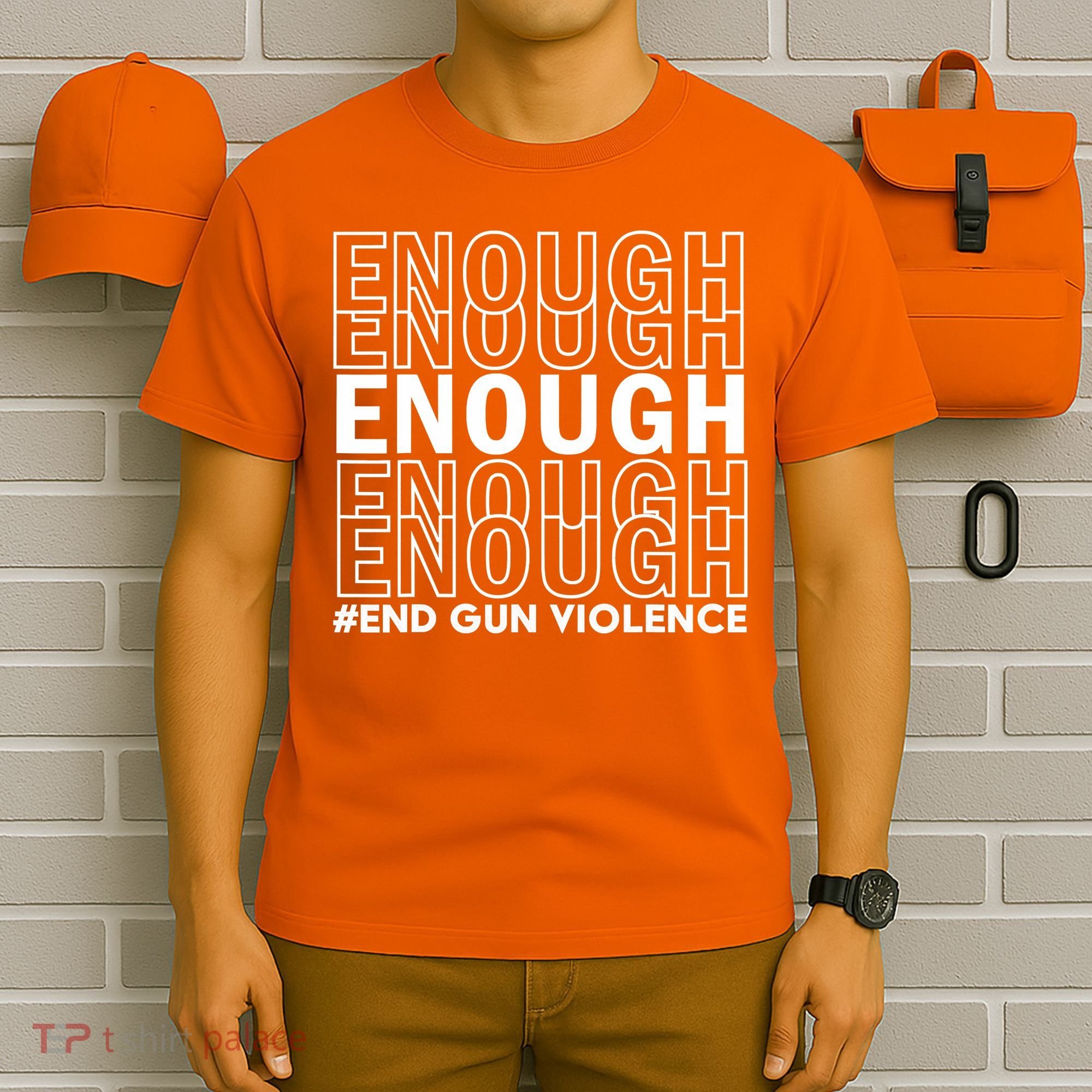 Wear Orange End Gun Violence Protect Kids Not Guns T-Shirt
