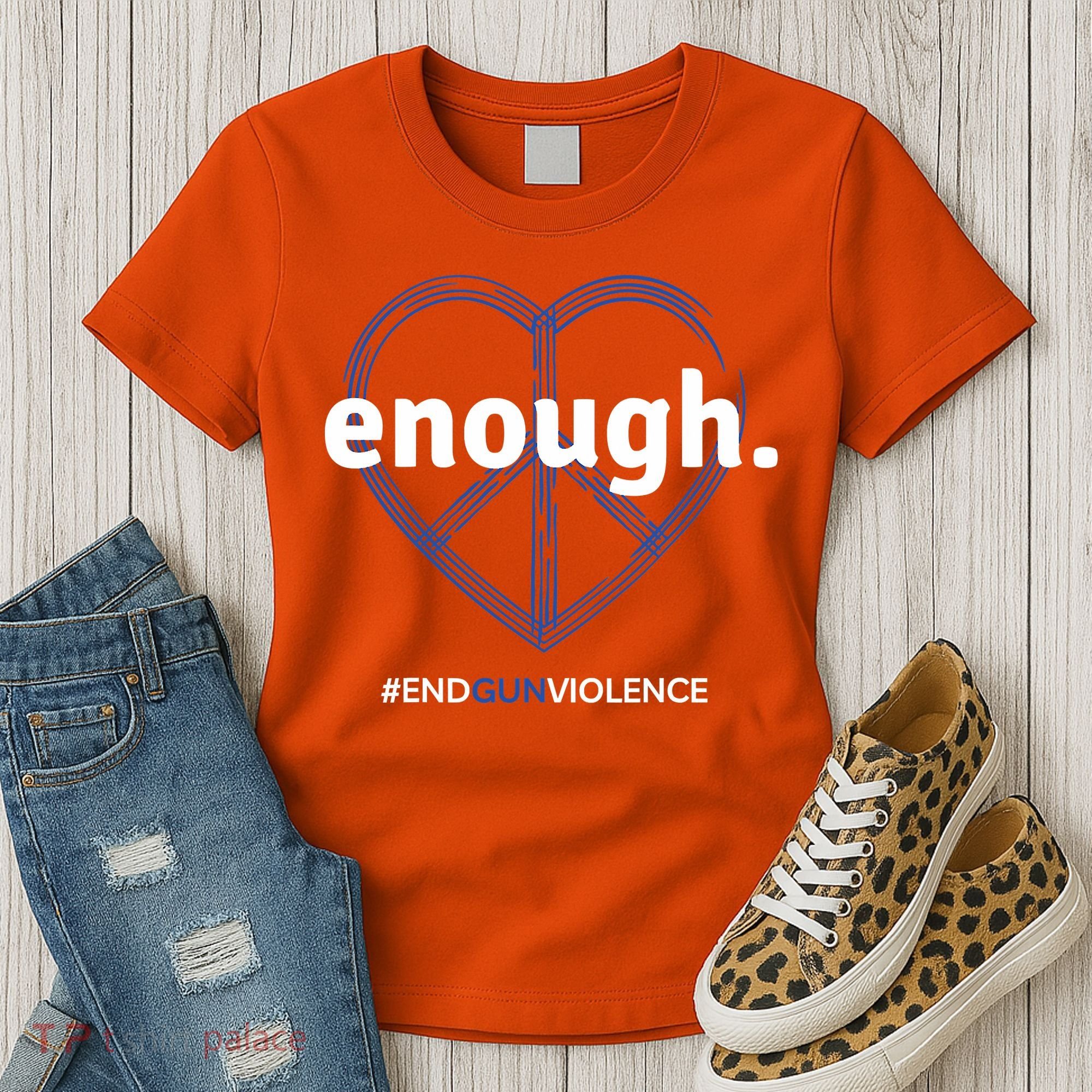 Wear Orange End Gun Violence Protect Kids Not Guns Women's T-Shirt