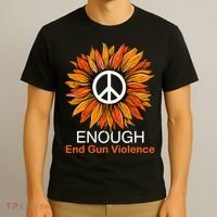 Wear Orange End Gun Violence Protect Kids Not Guns T-Shirt thumb 3
