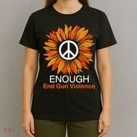 Wear Orange End Gun Violence Protect Kids Not Guns T-Shirt thumb 4