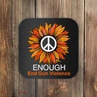 Wear Orange End Gun Violence Protect Kids Not Guns Coaster thumb 0