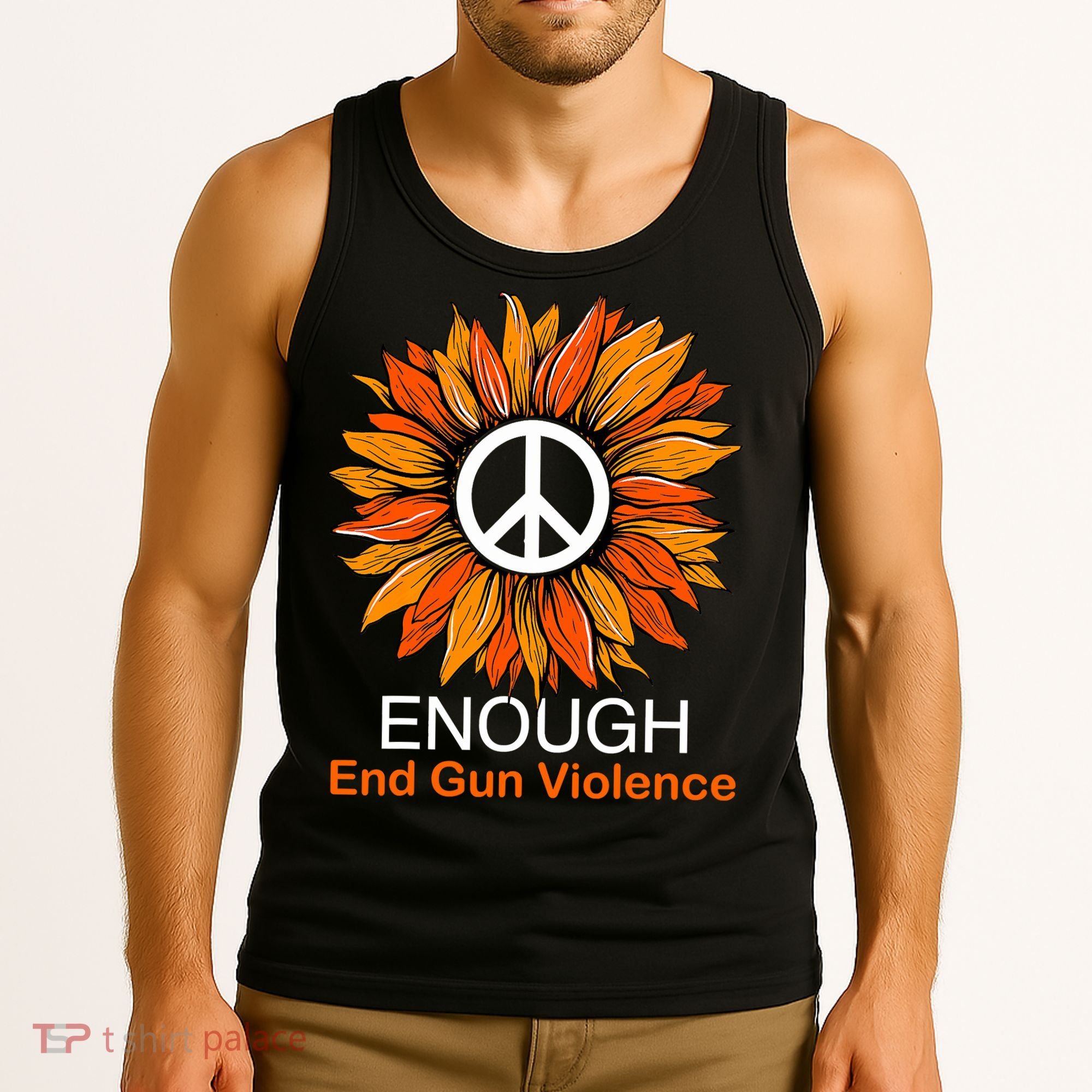 Wear Orange End Gun Violence Protect Kids Not Guns Tank Top