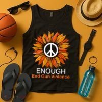Wear Orange End Gun Violence Protect Kids Not Guns Tank Top thumb 4