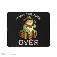 WTF Over Frog Funny Sarcastic Meme Walkie Talkie Mousepad thumb 0