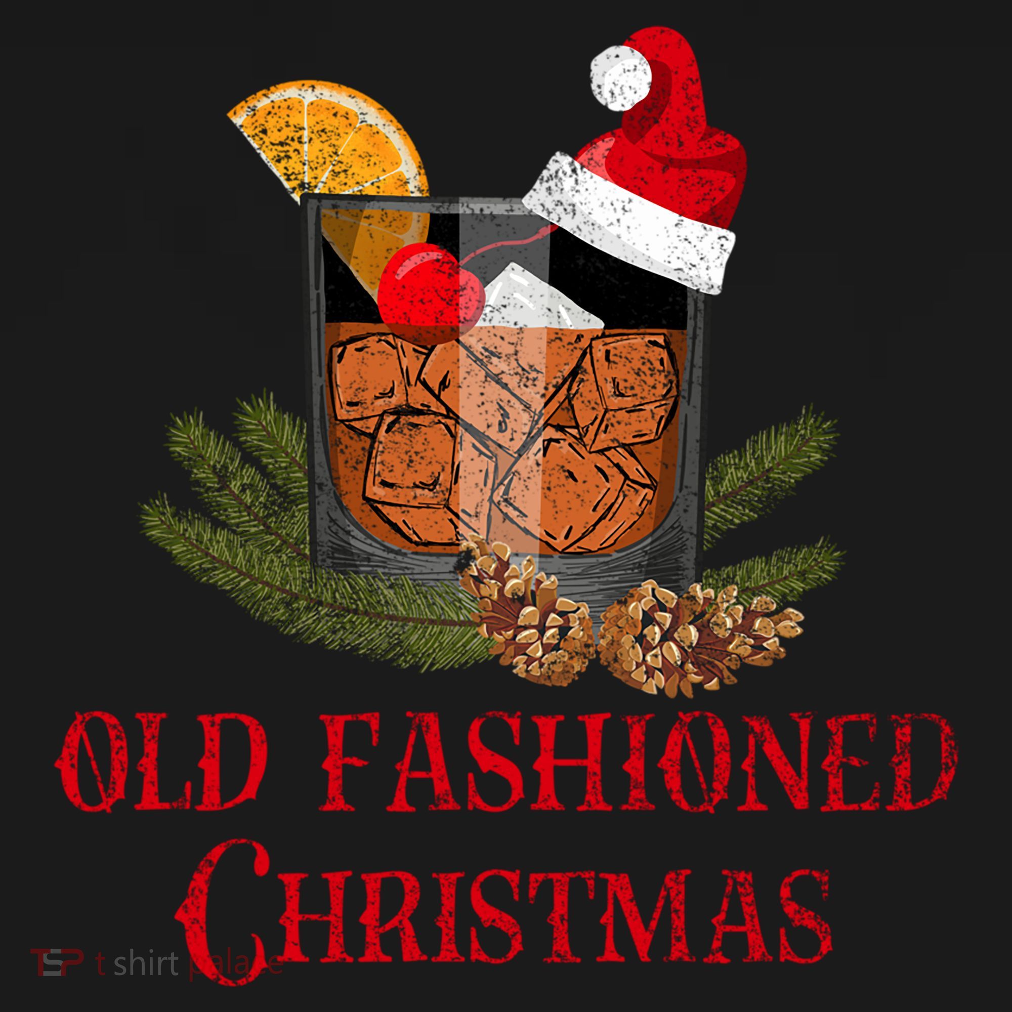 Whiskey Old Fashioned Christmas Funny Bourbon Cocktail Meaningful Gift Bucket Hat