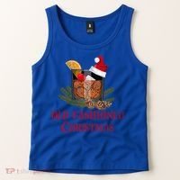 Whiskey Old Fashioned Christmas Funny Bourbon Cocktail Meaningful Gift Tank Top thumb 2