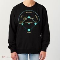 Who's on First Funny Baseball Positions Names Women's Sweatshirt thumb 0