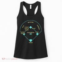 Who's on First Funny Baseball Positions Names Women's Tank Top thumb 0