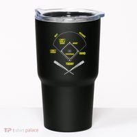 WhoS On First Funny Baseball Positions Names Tumbler thumb 0