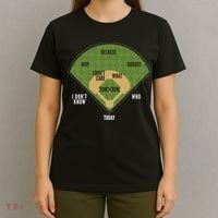 Whos On First Baseball For A Whos On First Baseball Fan T-Shirt thumb 4