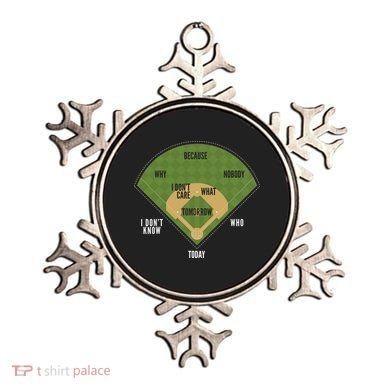 Whos On First Baseball For A Whos On First Baseball Fan Ornament