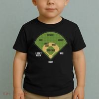 Whos On First Baseball For A Whos On First Baseball Fan Toddler T-Shirt thumb 2