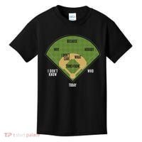 Whos On First Baseball For A Whos On First Baseball Fan Kids T-Shirt thumb 0