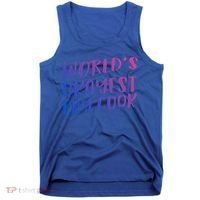 Worlds Okayest Fry Cook Funny Chef Restaurant Gift Tank Top thumb 0
