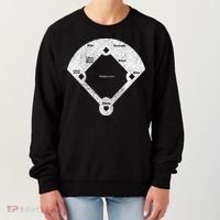 Who's On First Baseball Funny Baseball Mom Women's Sweatshirt thumb 0