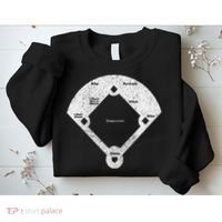 Who's On First Baseball Funny Baseball Mom Sweatshirt thumb 2