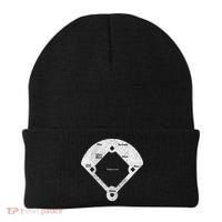 Who's On First Baseball Funny Baseball Mom Beanie thumb 0