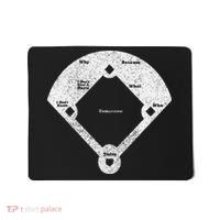 Who's On First Baseball Funny Baseball Mom Mousepad thumb 0