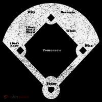 Who's On First Baseball Funny Baseball Mom Mousepad thumb 1