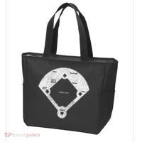 Who's On First Baseball Funny Baseball Mom Tote Bag thumb 3