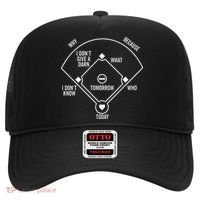 Who's on First Baseball Positions Names Dark Hat thumb 0
