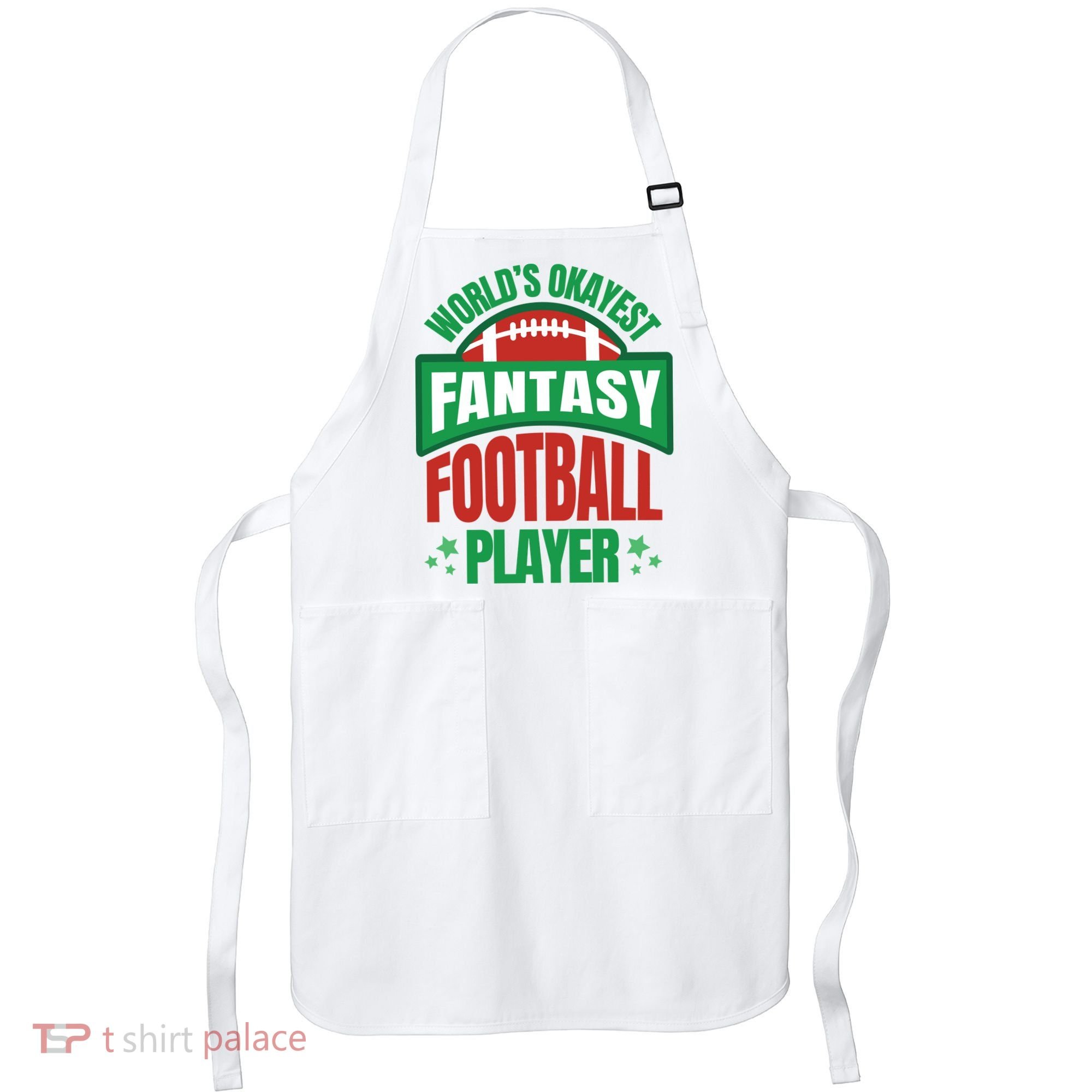 World's Okayest Fantasy Football Player Apron