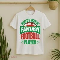 World's Okayest Fantasy Football Player T-Shirt thumb 2