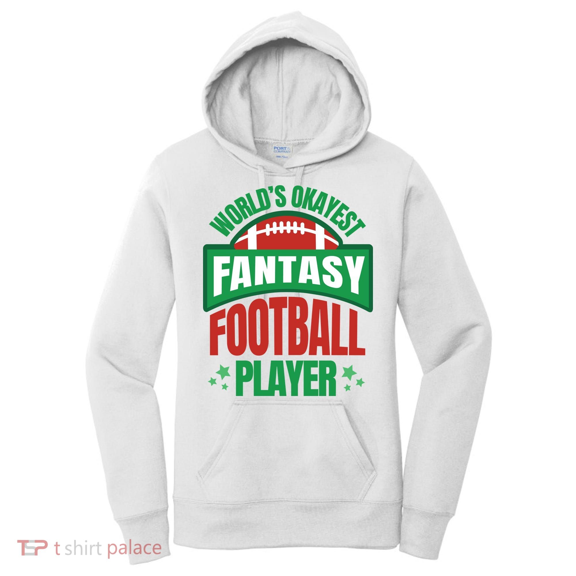 World's Okayest Fantasy Football Player Women's Hoodie