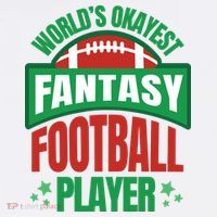 World's Okayest Fantasy Football Player Mousepad thumb 1