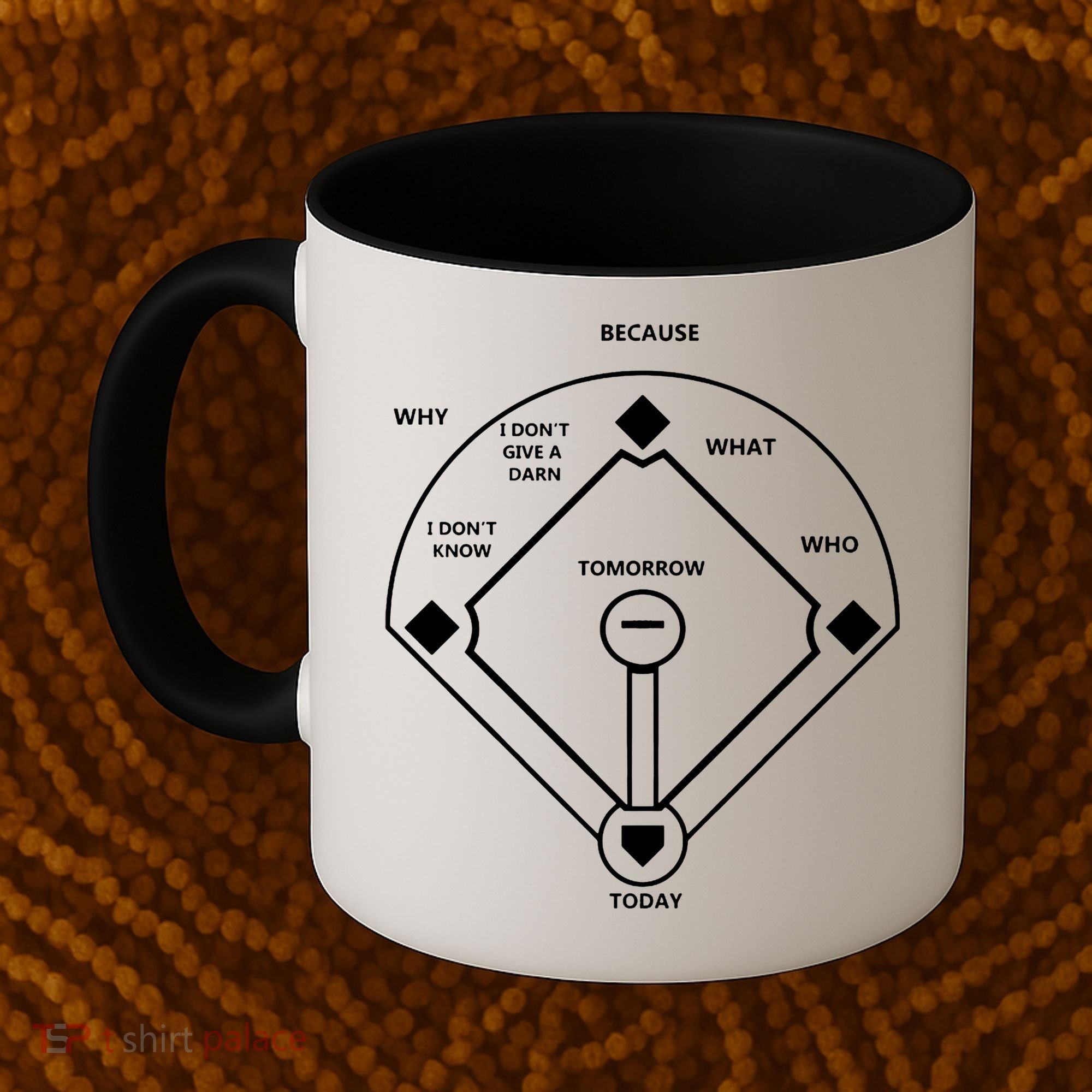 Whos On First Baseball Love Funny Classic Coffee Mug