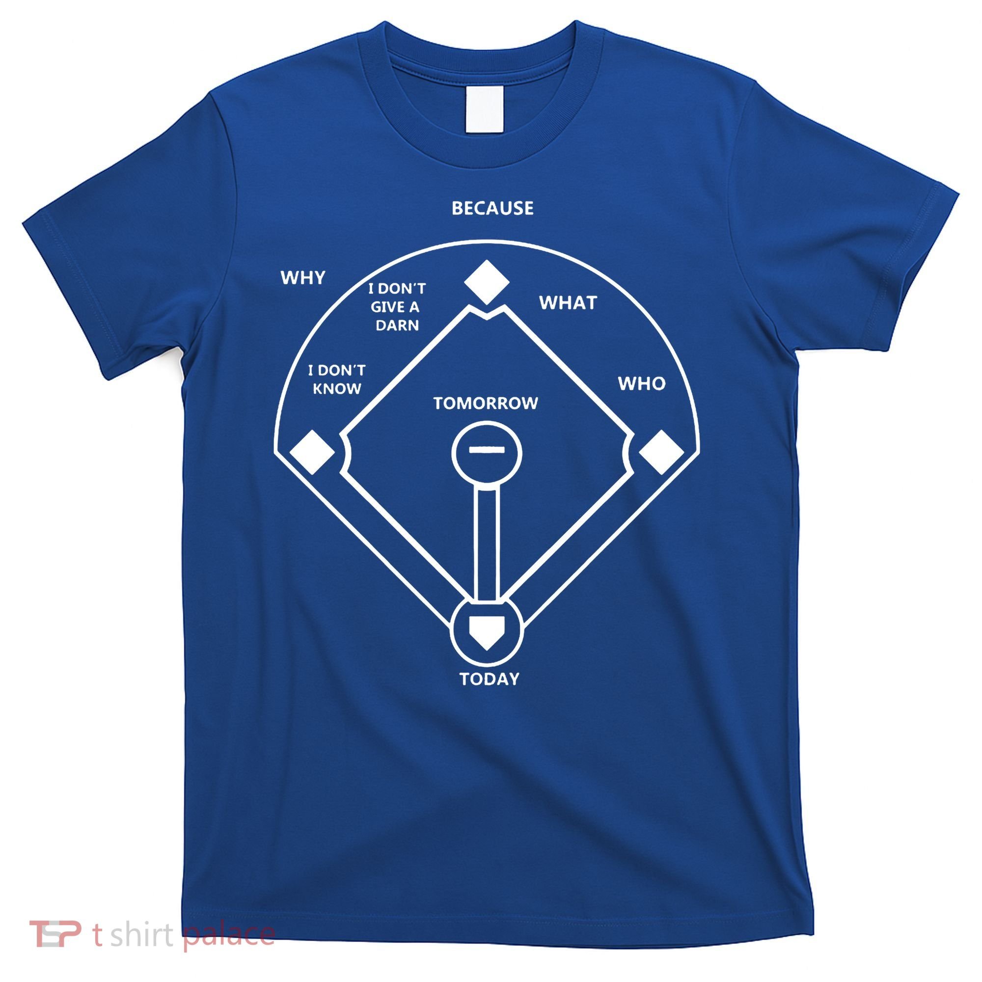 Whos On First Baseball Love Funny Classic T-Shirt