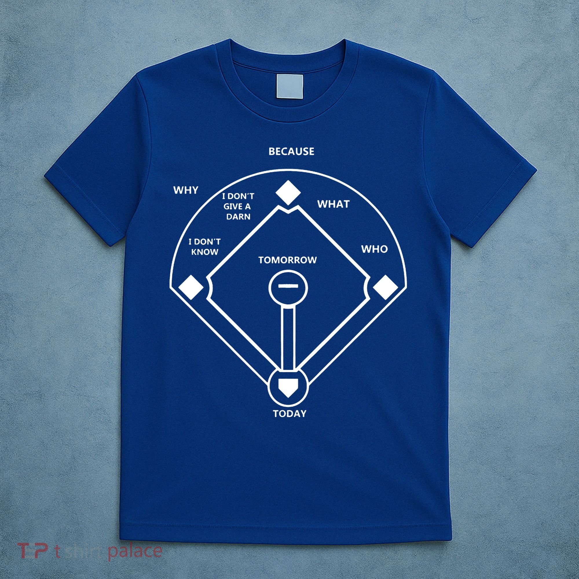 Whos On First Baseball Love Funny Classic T-Shirt