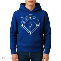 Whos On First Baseball Love Funny Classic Kids Hoodie thumb 4