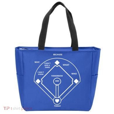 Whos On First Baseball Love Funny Classic Tote Bag