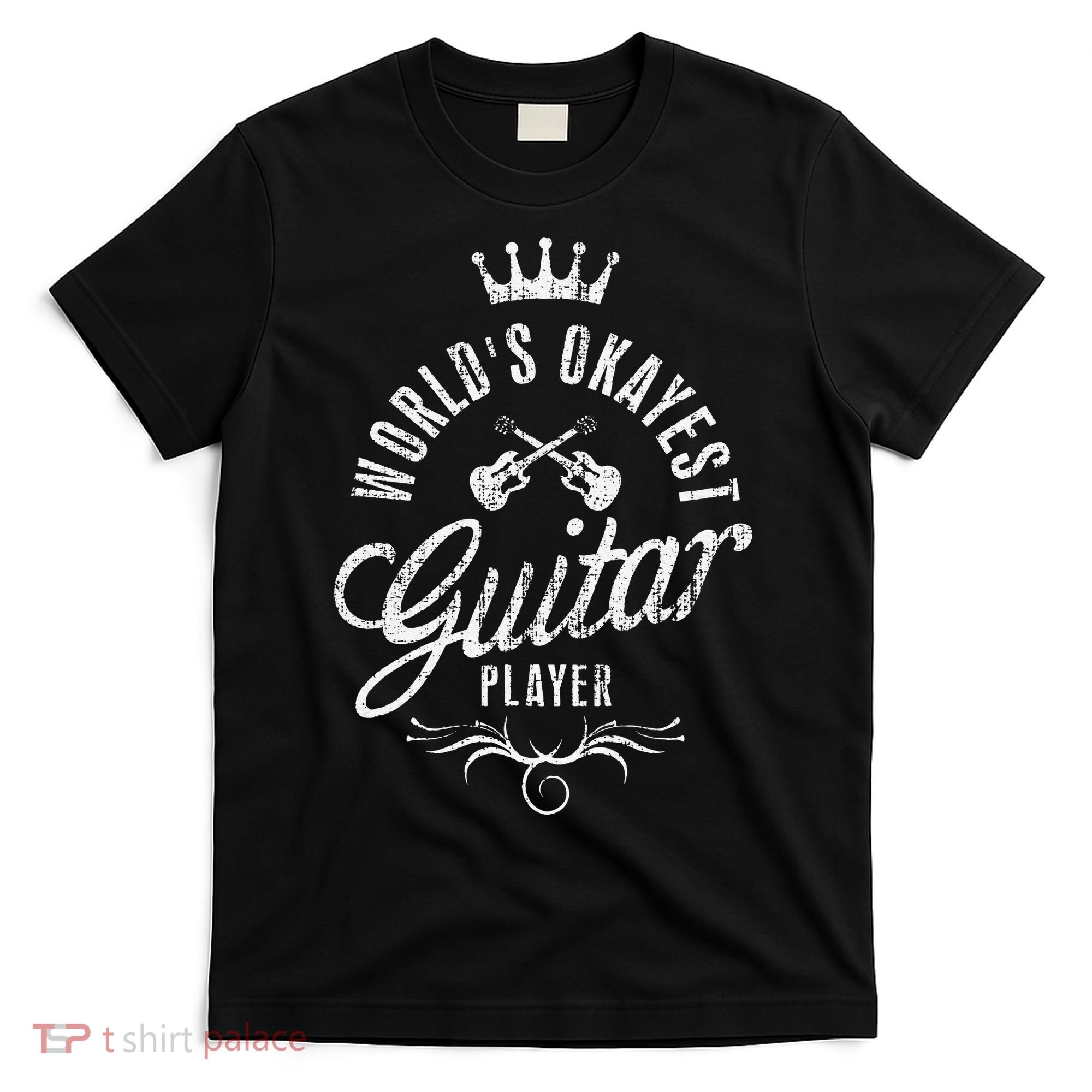 World's Okayest Guitar Player Vintage T-Shirt
