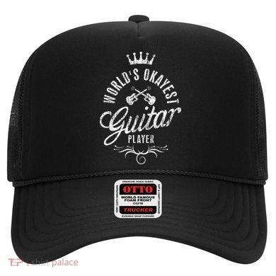 World's Okayest Guitar Player Vintage Hat