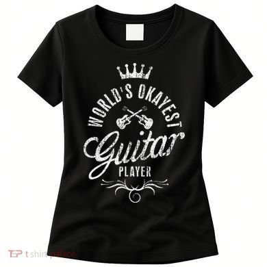 World's Okayest Guitar Player Vintage Women's T-Shirt