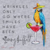 Wrinkles Only Go Where Smiles Have Been Cute Parrot Mexican Women's Sweatshirt thumb 2