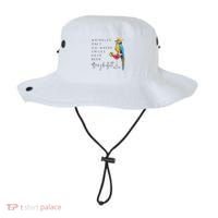 Wrinkles Only Go Where Smiles Have Been Cute Parrot Mexican Bucket Hat thumb 0