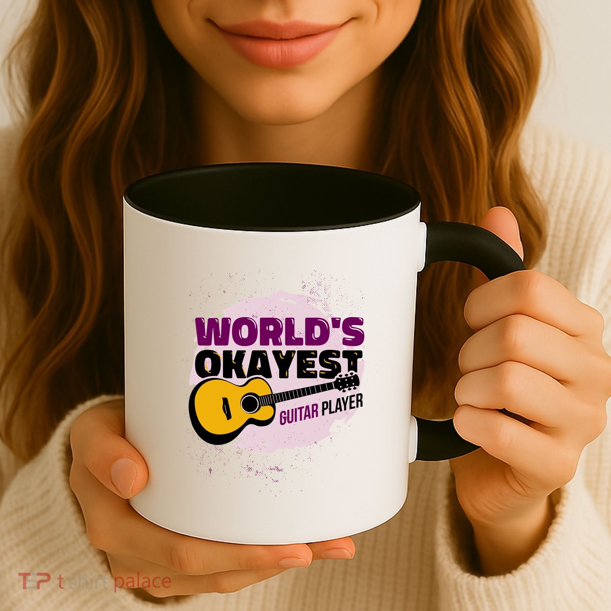 World's Okayest Guitar Player Coffee Mug