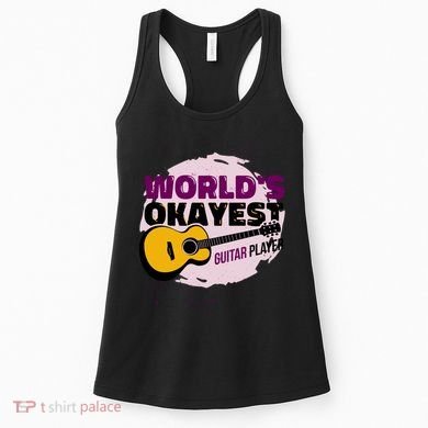 World's Okayest Guitar Player Women's Tank Top