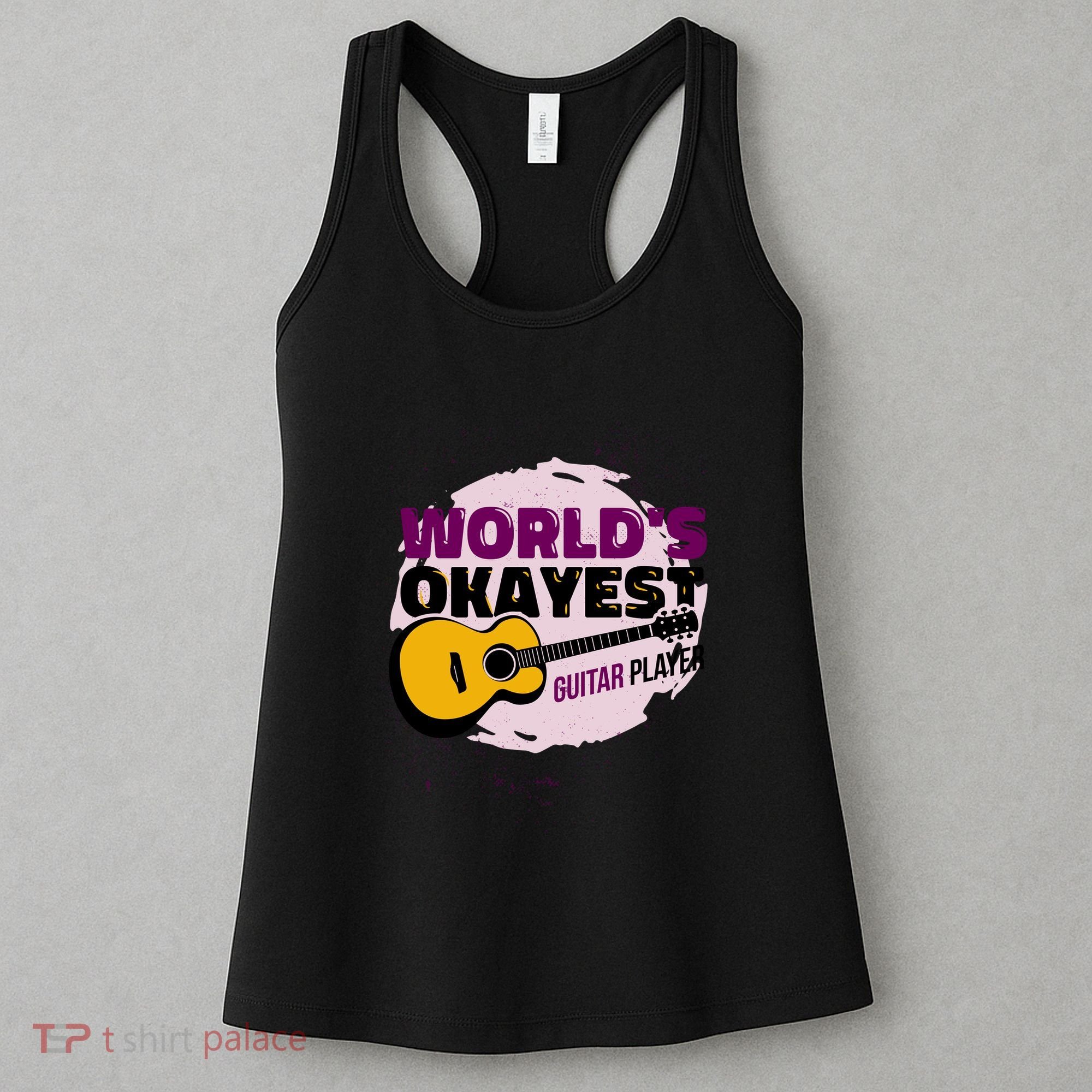 World's Okayest Guitar Player Women's Tank Top