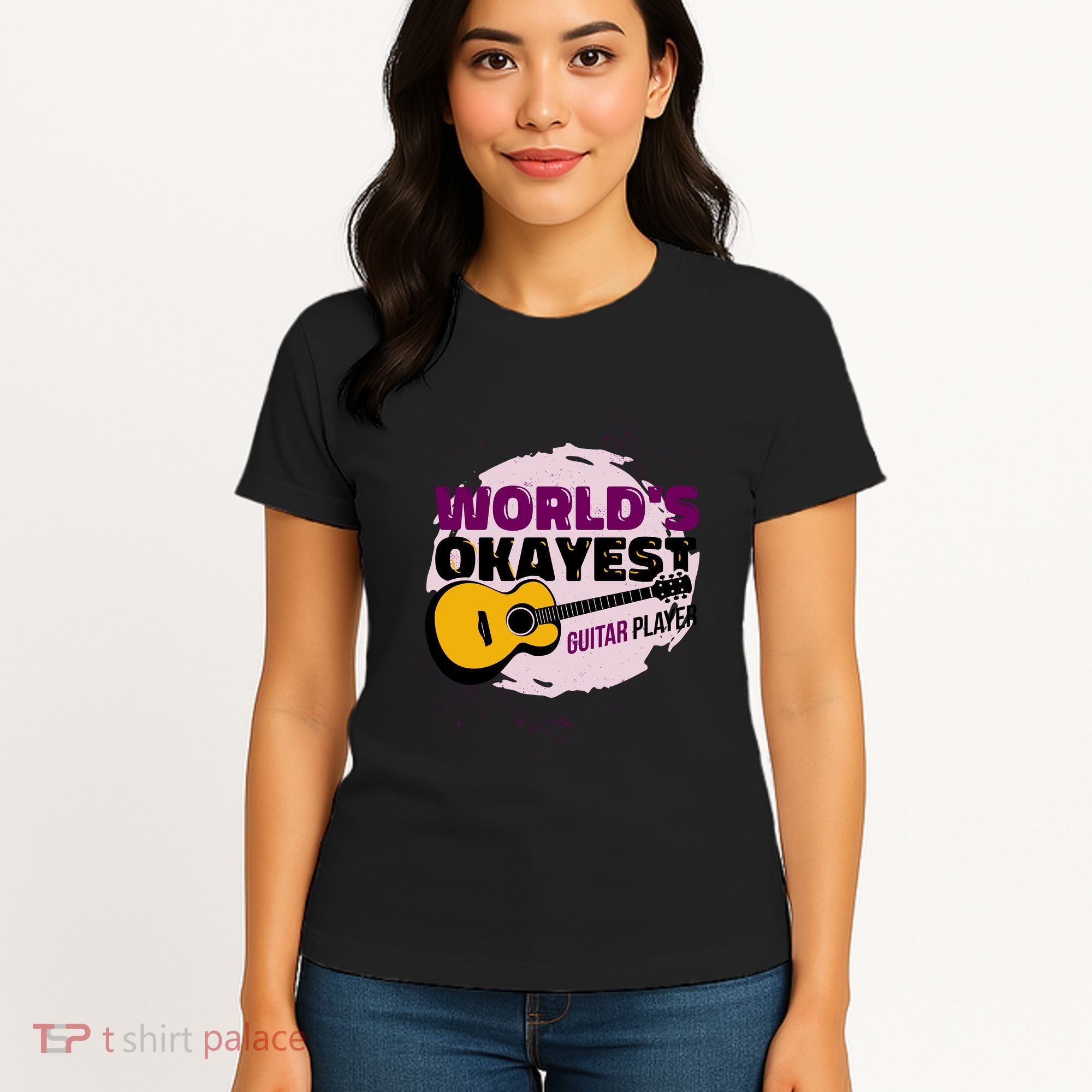 World's Okayest Guitar Player Women's T-Shirt
